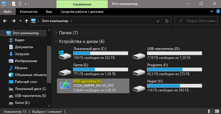 виртуальный привод