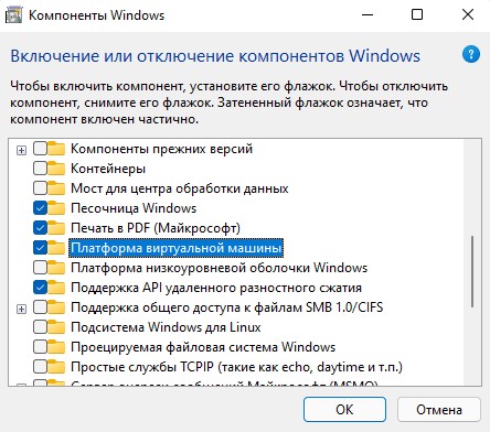 платформа виртуальной машины