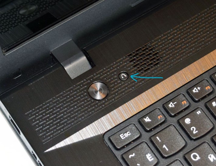 зайти в BIOS отдельная кнопка Lenovo