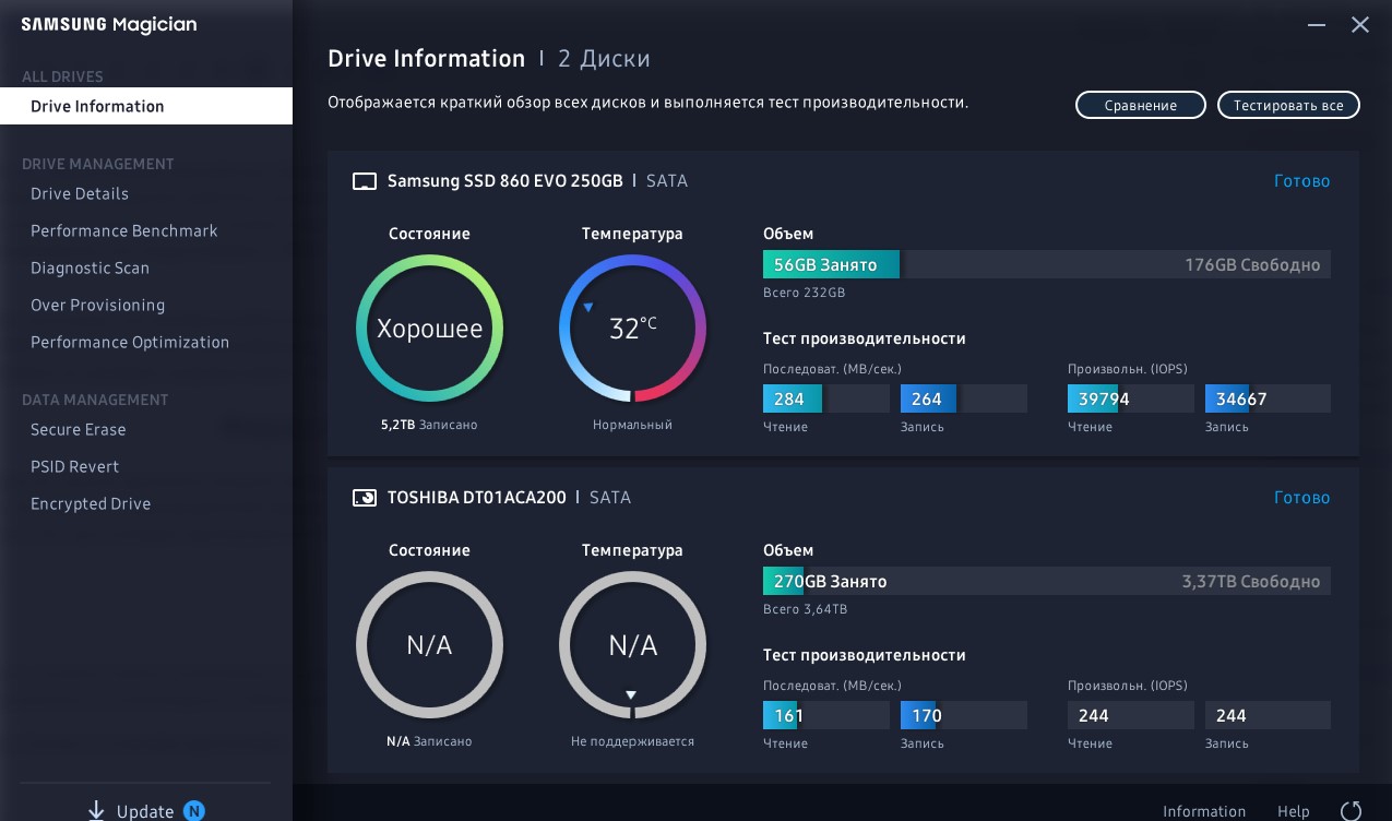 Samsung SSD Magician