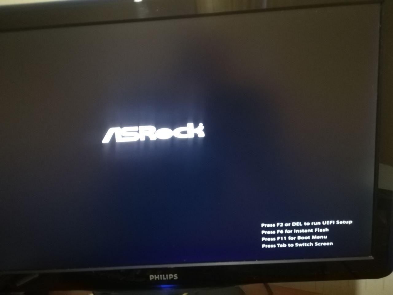 bootMenu Asrock