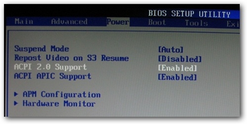 ACPI BIOS