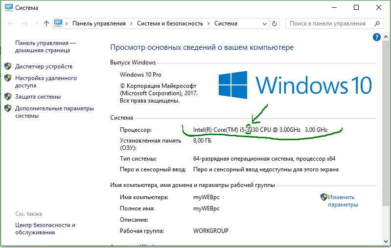 Поколение процессора Intel i3