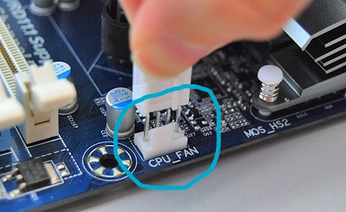 cpu_fan разьем на материнской плате для кулера