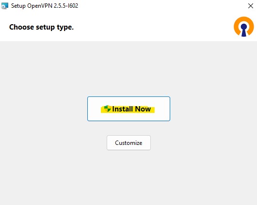 Install now