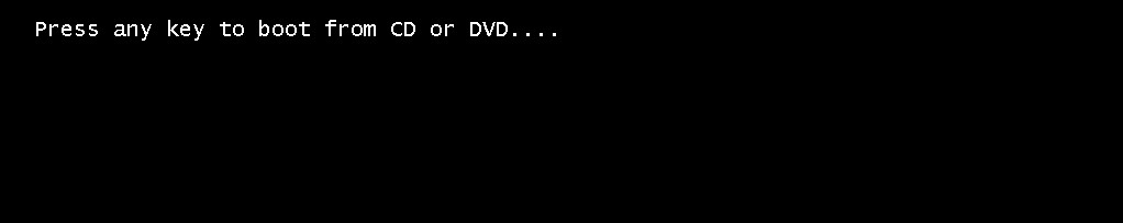 press any key hyper-v