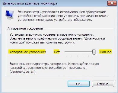 аппаратное ускорение Windows