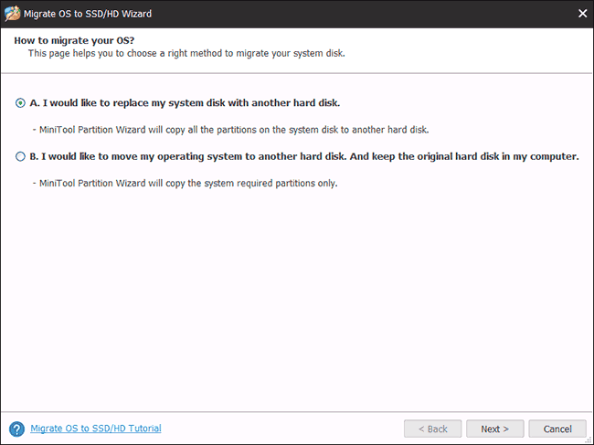 Два варианта переноса Windows 10 на SSD или HDD