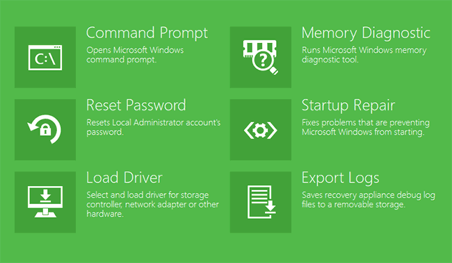 Резервное копирование в Veeam Agent for Microsoft Windows Free 17 Инструменты На Veeam Recovery Media