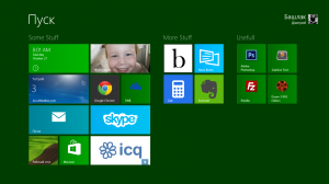 Экран пуск Windows 8