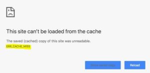 ERR_CACHE_MISS