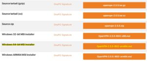 Скачать OpenVPN для Windows 64 бита