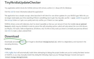 Скачать TinyNvidiaUpdateChecker