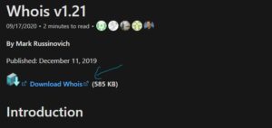 Whois microsoft