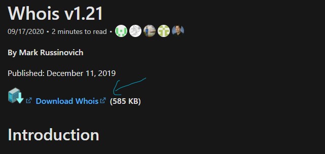 Whois microsoft