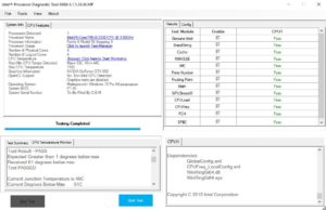Intel Processor Diagnostic Tool
