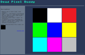 Dead Pixel Buddy