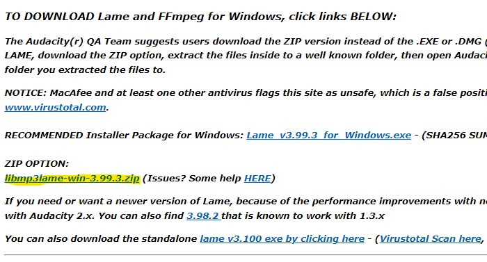 Скачать lame_enc.dll для Windows